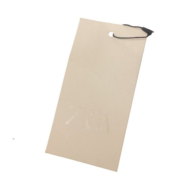 Zara Womens Long Foulard Print Dress M Medium Multicolor Scarf 3323/308 NWT - Picture 5 of 16